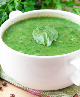 Kıymalı Ispanak Çorbası