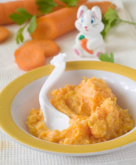 Patates, Havuç ve Tavuk Püresi