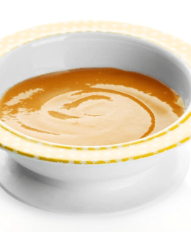 Levrek ve Balkabağı Püresi