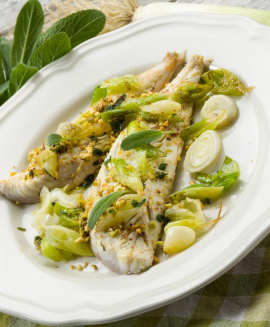  Pırasalı Mezgit Filetosu 