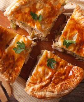 Ton Balıklı ve Pırasalı Börek