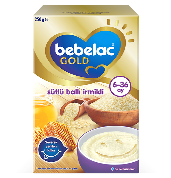 Bebelac Gold Sütlü Ballı İrmikli